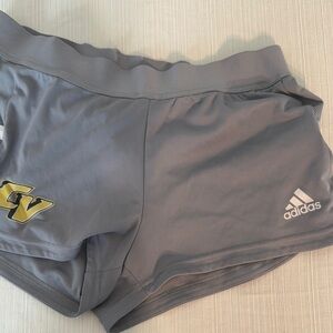 Adidas Gray Athletic Shorts Lightweight Elastic Waist XXS to XS track shorts